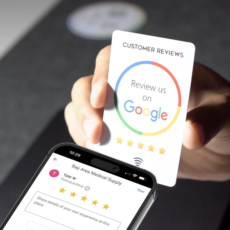 Review card